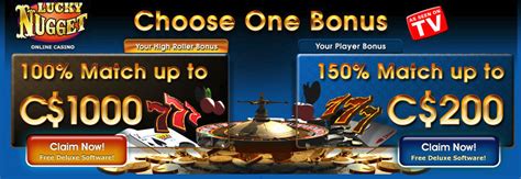 lucky nugget online casino canada